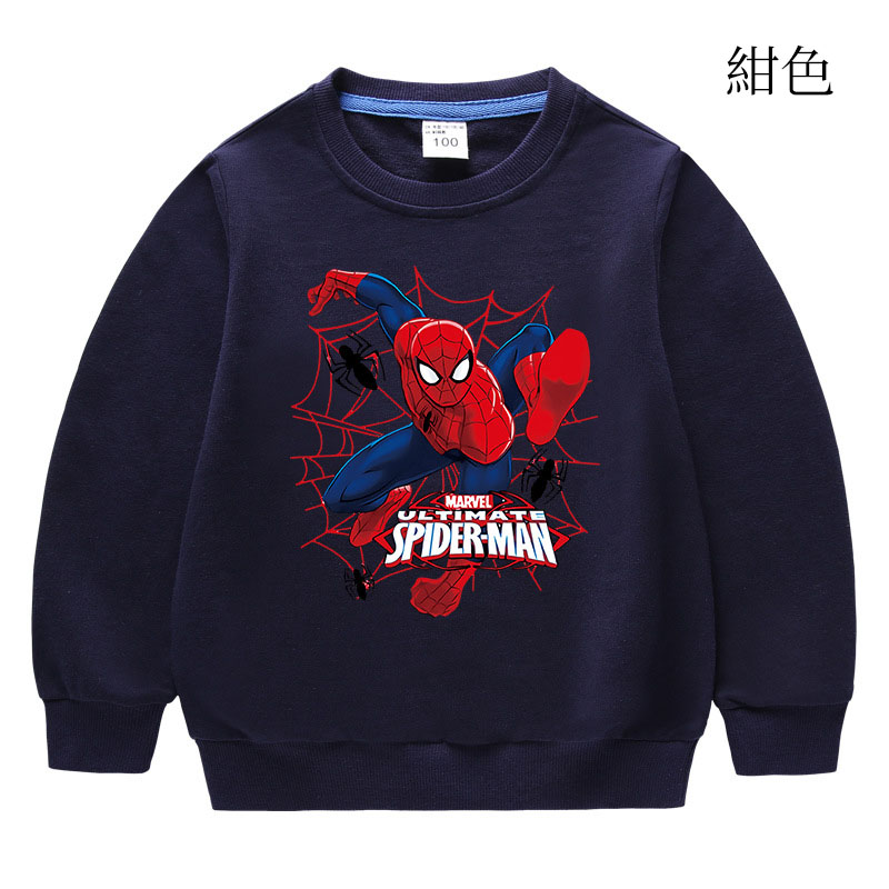ハロウィンスパイダーマン Spider-Man ャラクター 長袖 ス ウェット