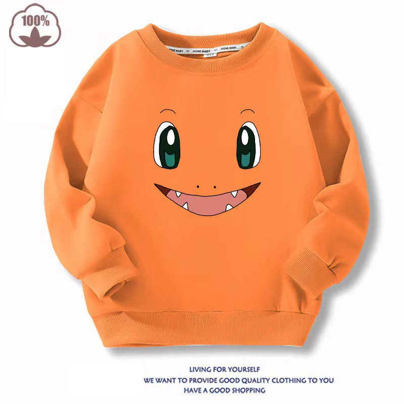 Pok_mon ポケモン ピカチュウ 子供服 長袖 パーカー春 秋 冬 アイテム