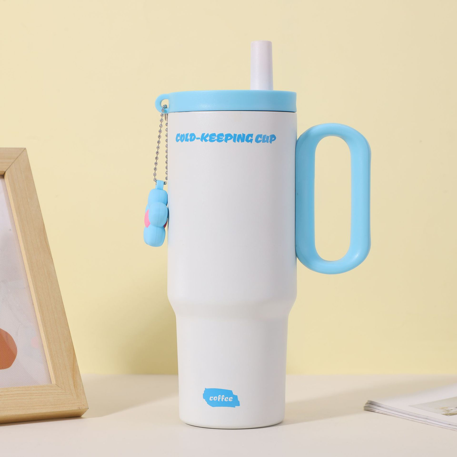 2026 タンブラー 水筒 ストロー付き 710ml 316 蓋付き 大容量 真空断熱