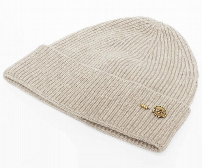 クリスティーズロンドン 帽子 ニット メンズ レディース CHRISTYS´ LONDON Cashmere Beanie　カシミヤビーニー