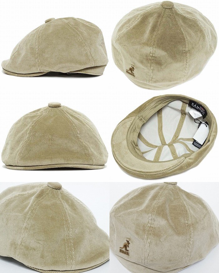 カンゴール　KANGOL レザーハンチング　キャスケット KANGOL ONLINE STORE カンゴール オンラインストア 【2021AW