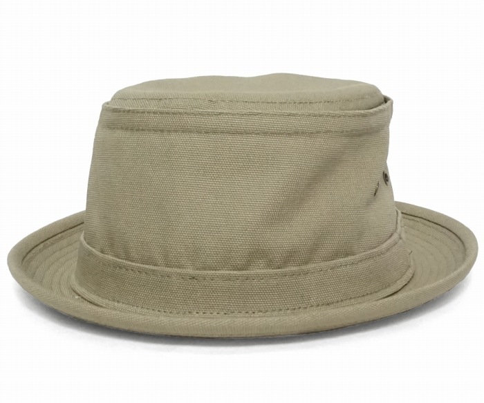 New York HAT ポークパイハット　ラムレザー　値下げ不可 NEW YORK HAT 帽子 ハット メンズ レディース ポークパイハット