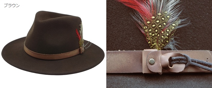 NEW YORK HAT（ニューヨークハット） 帽子 フェルトハット メンズ