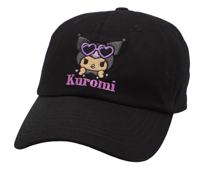 クロミ サンリオ キャップ 帽子 メンズ レディース HIYAKE KUROMI CAP