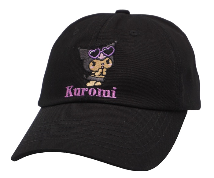 クロミ サンリオ キャップ 帽子 メンズ レディース HIYAKE KUROMI CAP