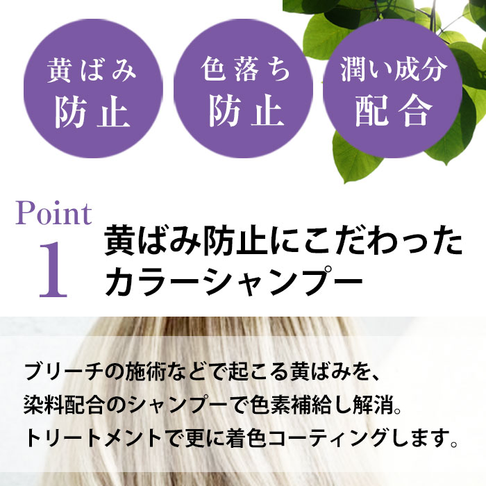 母の日 プレゼント ギフト アレスカラー ムラサキトリートメント
