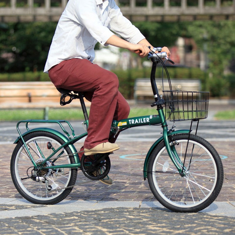 20インチ 折りたたみ自転車(シマノ6段変速 カギ カゴ ライト リアキャリア 激安自転車 通販)bgc-f20 :10016328:カノン