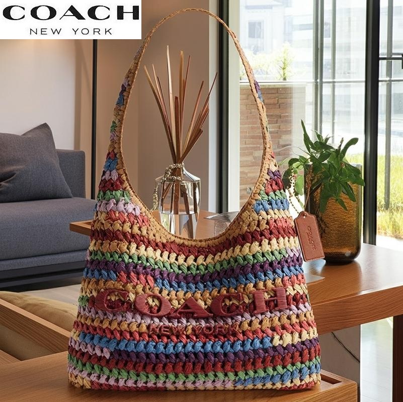コーチショルダーバッグ新品未使用タグ付き 中古・古着通販】COACH (コーチ) ショルダーバッグ ブラック｜ブランド