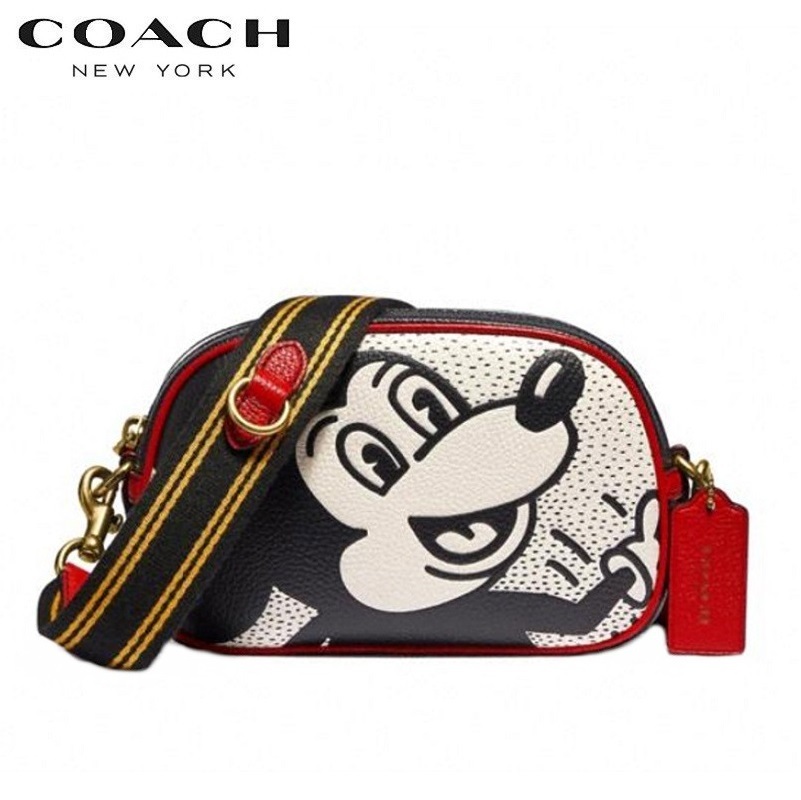 コーチ COACH 新作 ショルダーバッグ コーチ ディズニー ミッキー 