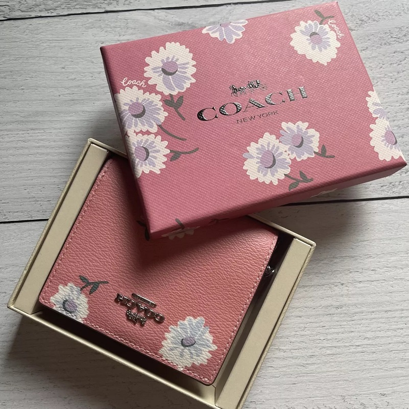 ひー【未使用に近い極美品】【COACH 】★8C(25cm)★ピンク c2889bumu0.jpg