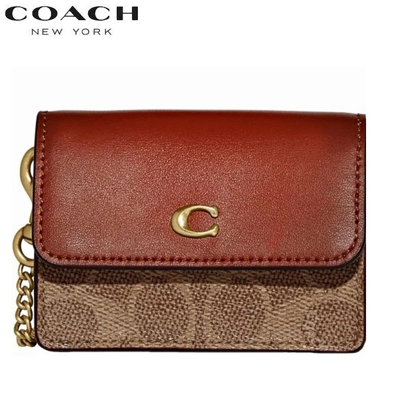 残りわずか最終セール コーチ COACH カードケース バッグインバッグ