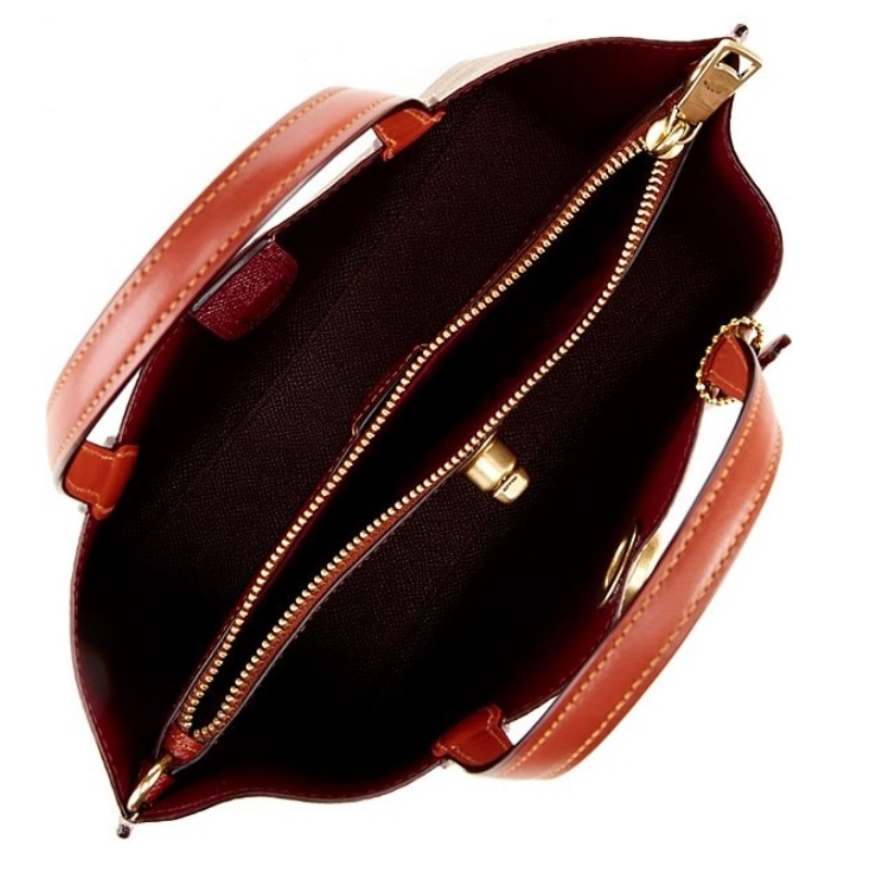 最終価格✨美品✨コーチ　ニューウィリス　ショルダーバッグ　2way　オレンジ COACH コーチ バッグ C8561 新作セール トートバッグ ショルダー