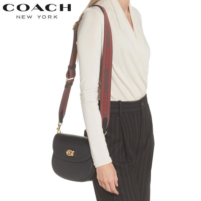 COACH ブラック ハンドバッグ ショルダーストラップ付き コーチ COACH コーチ ショルダーバッグ レディース COACH 2Way
