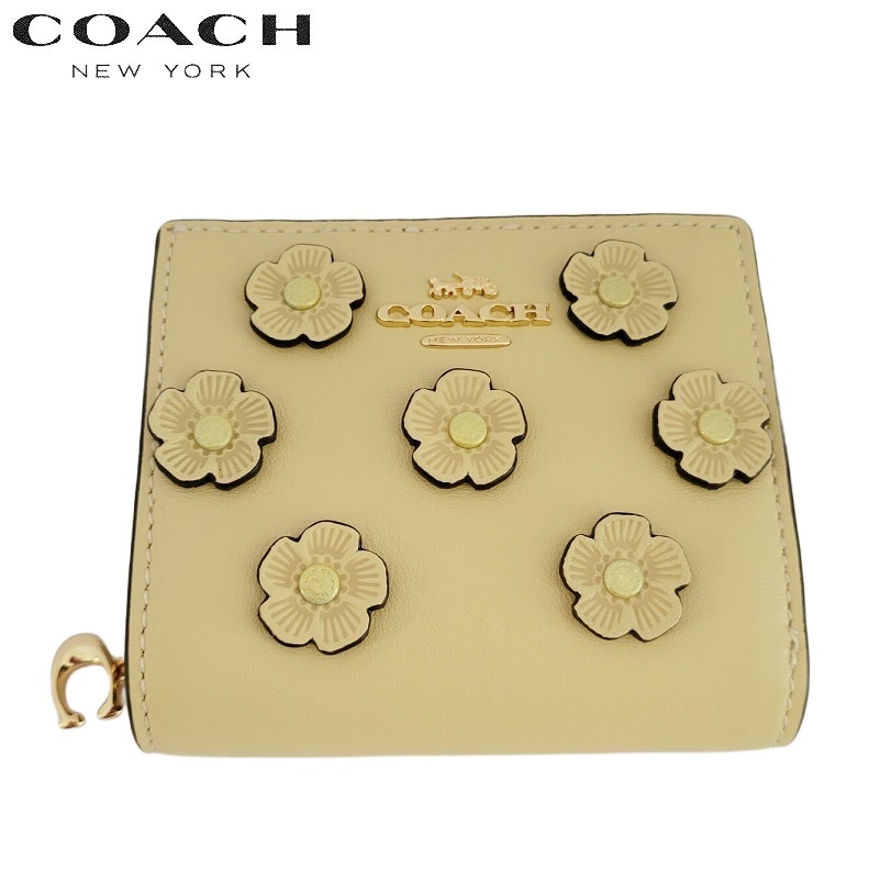 COACH コーチ 二つ折り財布 ミニ財布 アウトレット CAP16 2025