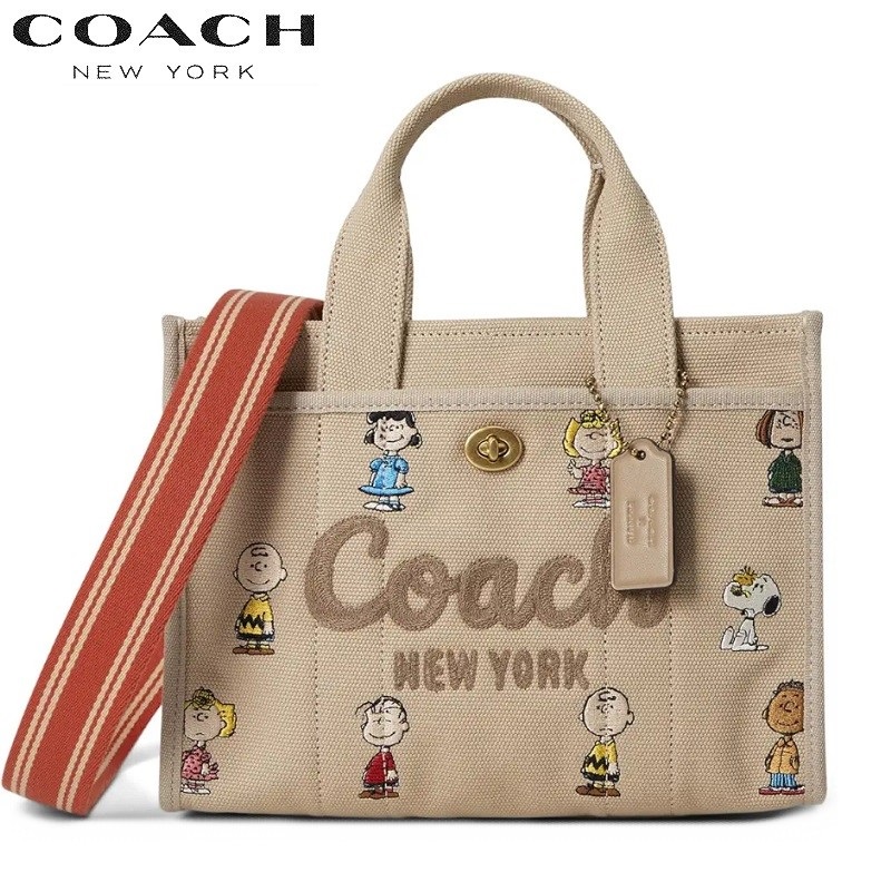 COACH コーチ x ピーナッツ コラボ スヌーピー トート バッグ