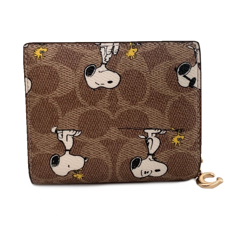 新品未使用コーチ COACH レザー 長財布 スヌーピー COACH ピーナッツ COACH コーチCOACH財布 スヌーピー PEANUTS コラボ 長財布 2025