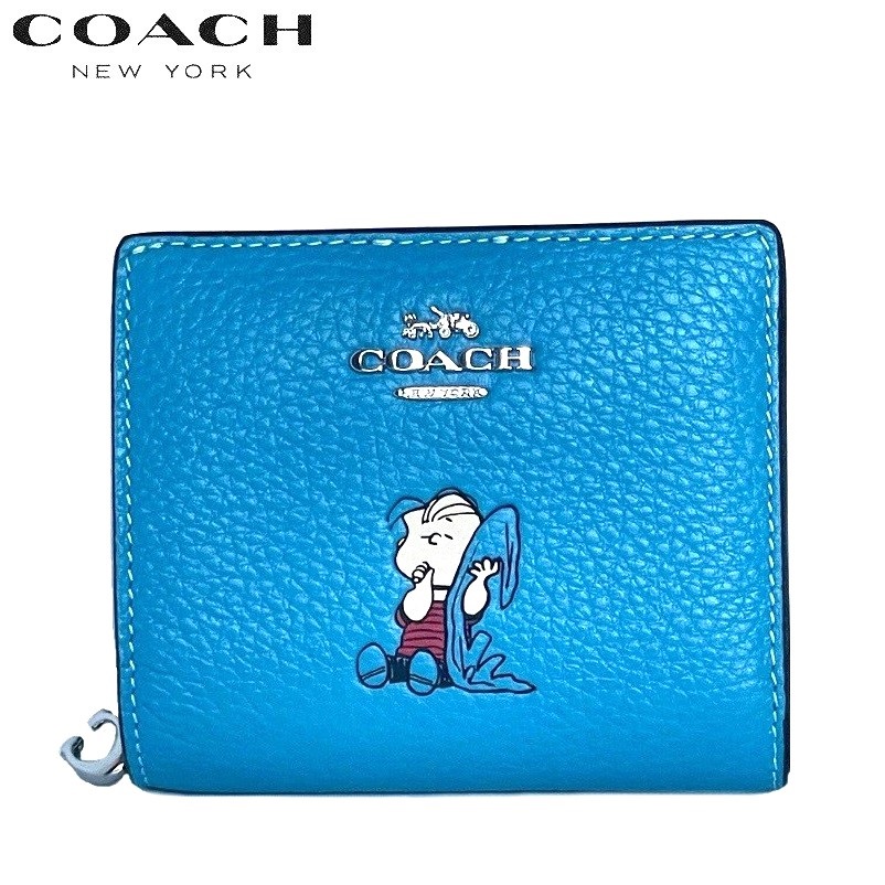 COACH コーチ X ピーナッツ コラボ 2025新作 ライナス プリント