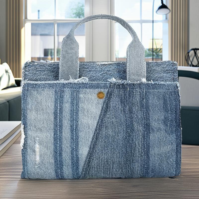 COACH（コーチ） デニムバッグ トートバッグ ショルダーバッグ 3WAY