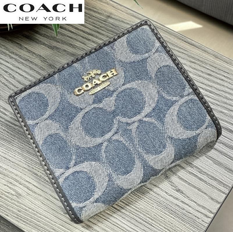 COACH（コーチ） デニム 財布 2026新作セール レディース メンズ 二