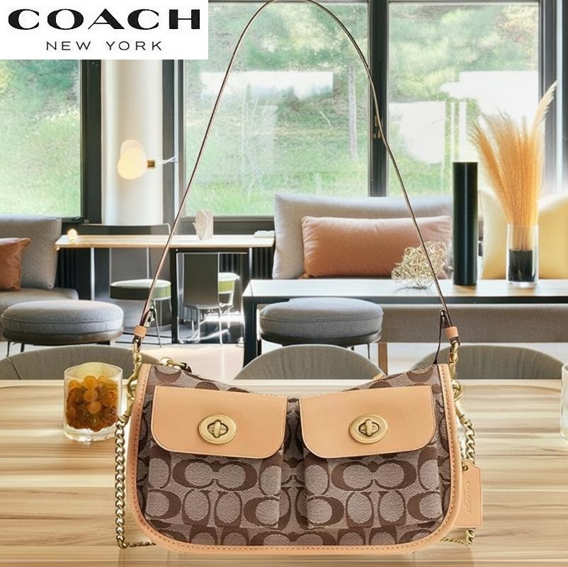 Coach クランチバッグ　値下げ中 COACH（コーチ） バッグ CEM79 新作 ショルダーバッグ ブティック