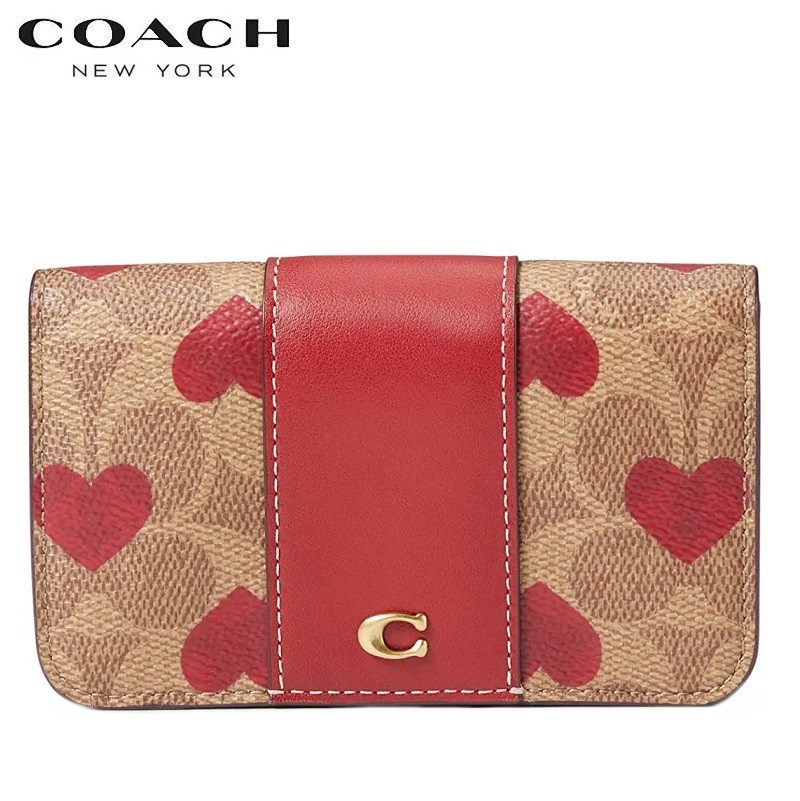 COACH スリム カード ケース シグネチャー キャンバス - 通販