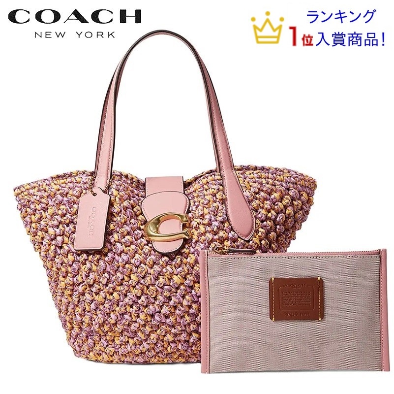 コーチCOACH ベビーピンク 2WAYショルダートートバッグ - 通販 - csa