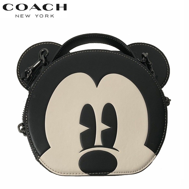 新品未使用 COACH 限定 ミッキーマウス ショルダーバッグ バグ 新品未使用 COACH 限定 ミッキーマウス ショルダーバッグ バグ