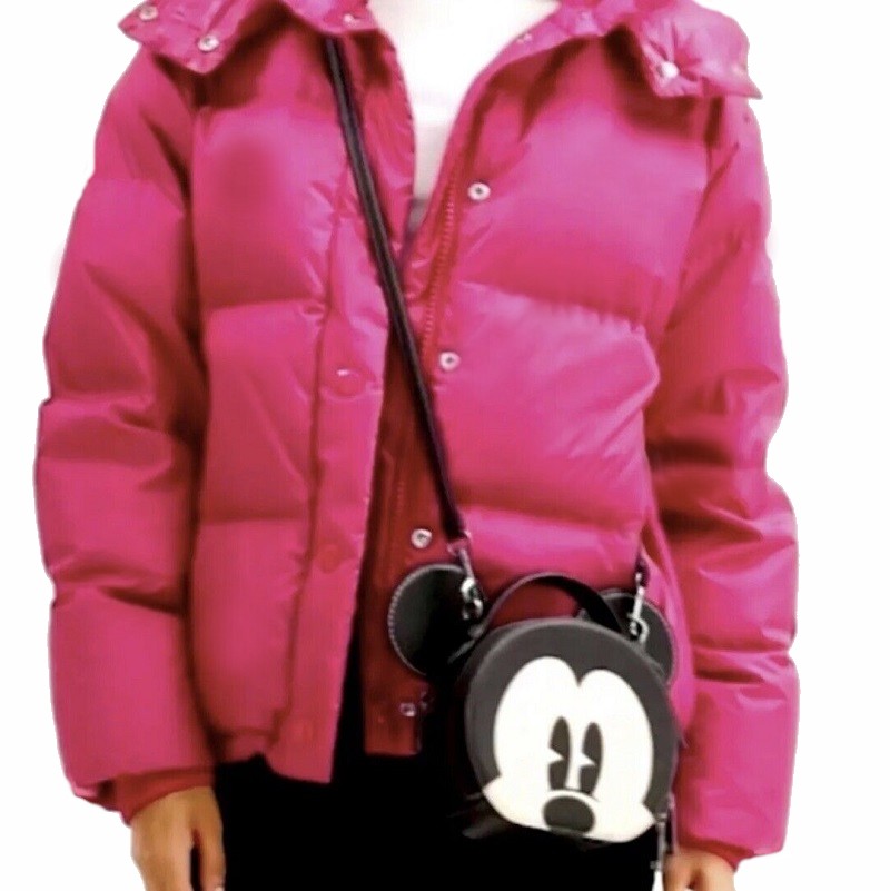 【新品】COACH ミッキー レディース スポーツ ジャケット ピンク M 公式】コーチアウトレット | 【DISNEY X COACH】ミッキーマウス