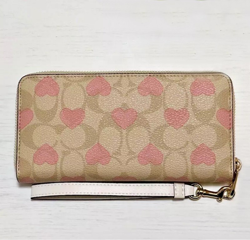 COACH コーチ 新作 長財布 ファクトリー 2024新作 シグネチャー