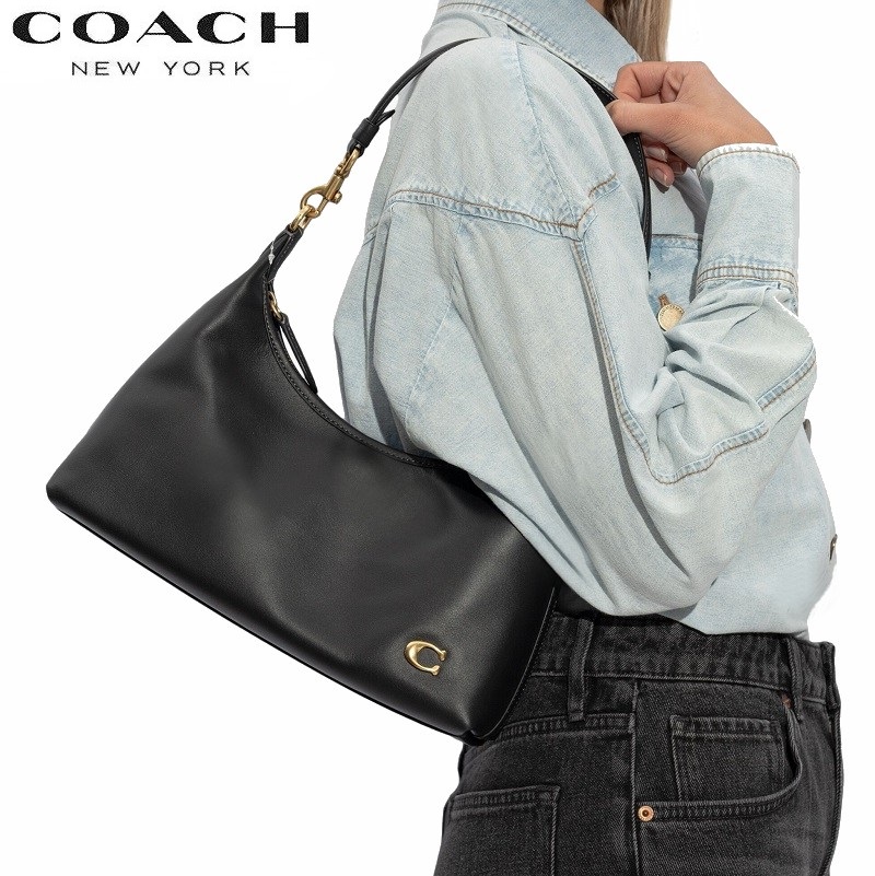 コーチ　ショルダーバッグ　シグネチャー　総ロゴ　ブラック　F70698 COACH（コーチ） バッグ CR981 ショルダーバッグ 斜め掛け レディース