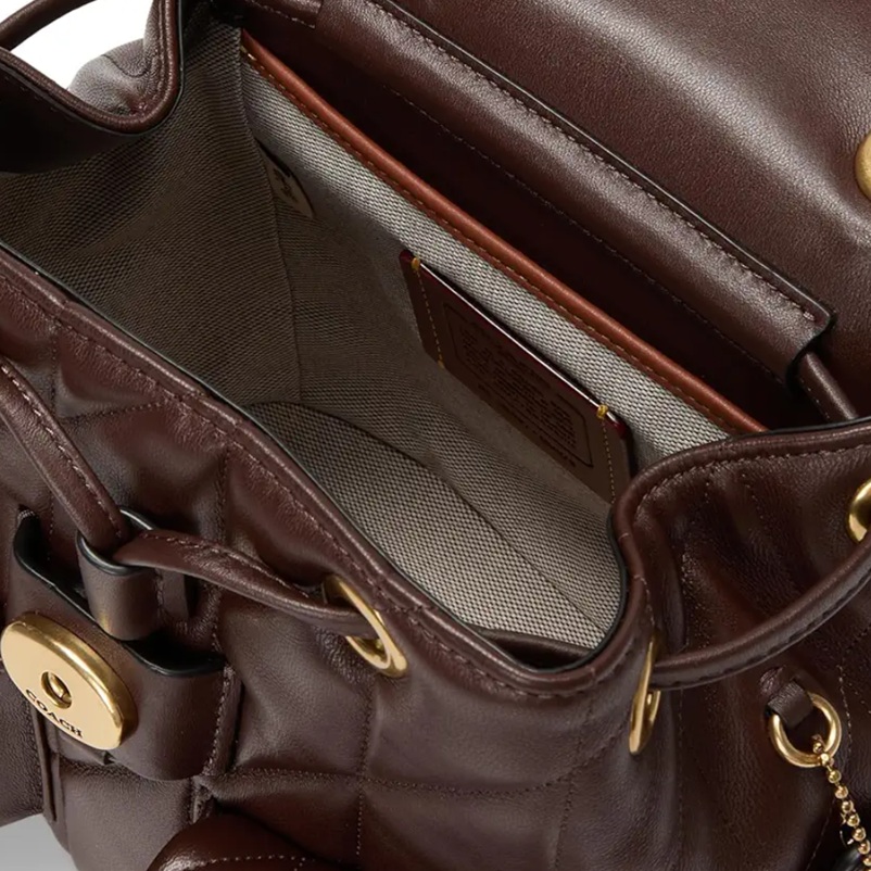 コーチ　バックパック　ブリーカー　レザー　ブラウン　21076 リュック コーチ バックパック ブリーカー レザー ブラウン 21076 リュック