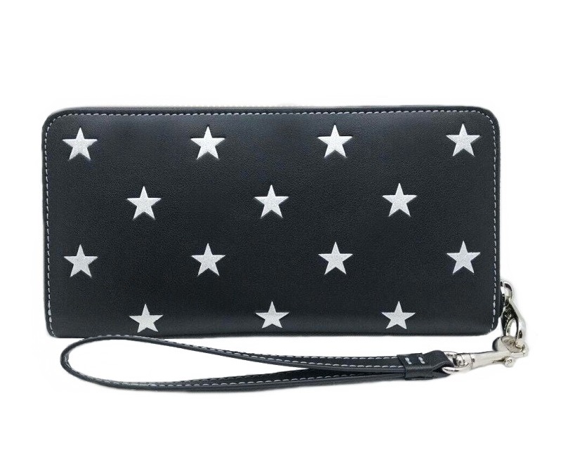 月末セール価格！COACH 長財布 ブラック　c4452アウトレット品 COACH コーチ 財布 レディース 長財布 新作 アウトレット 残り