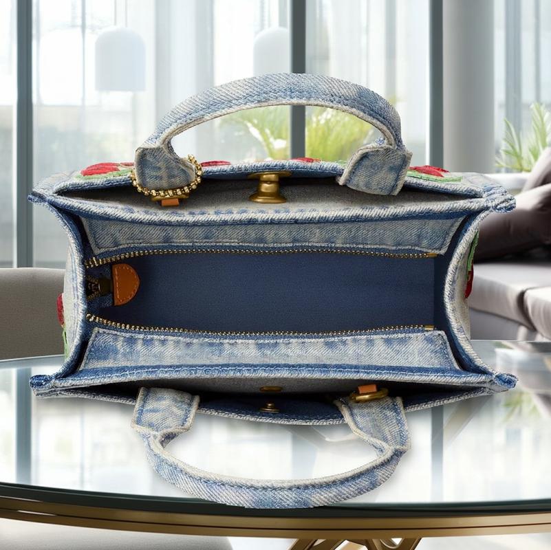 COACH（コーチ） バッグ トートバッグ ショルダーバッグ デニム バッグ