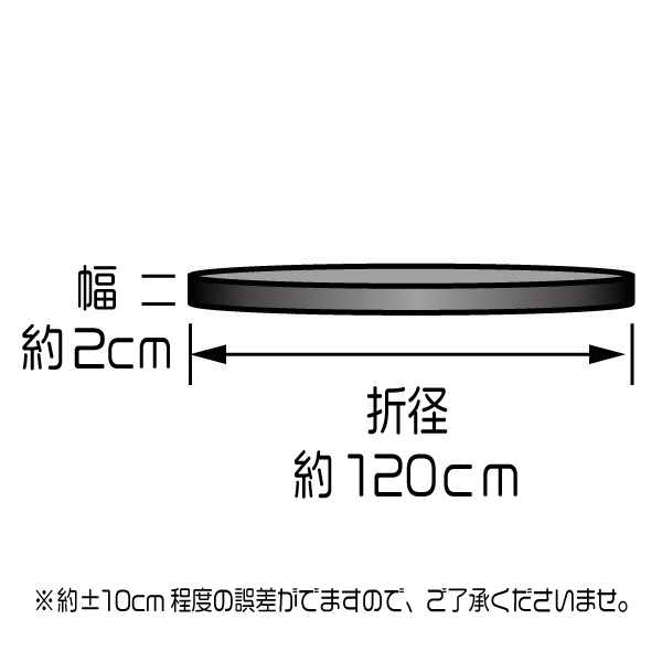 ゴムバンド 結束バンド 大型 トラックシート用 コンテナシート用 折径 1200mm (1100〜1300mm) リング（輪）タイプ 10本