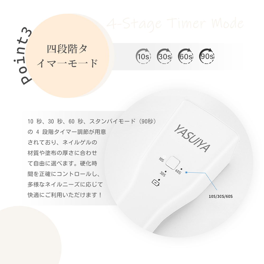 超低価セール」 ジェルネイル LED UV 9W 8個ランプ 充電式 ネイル
