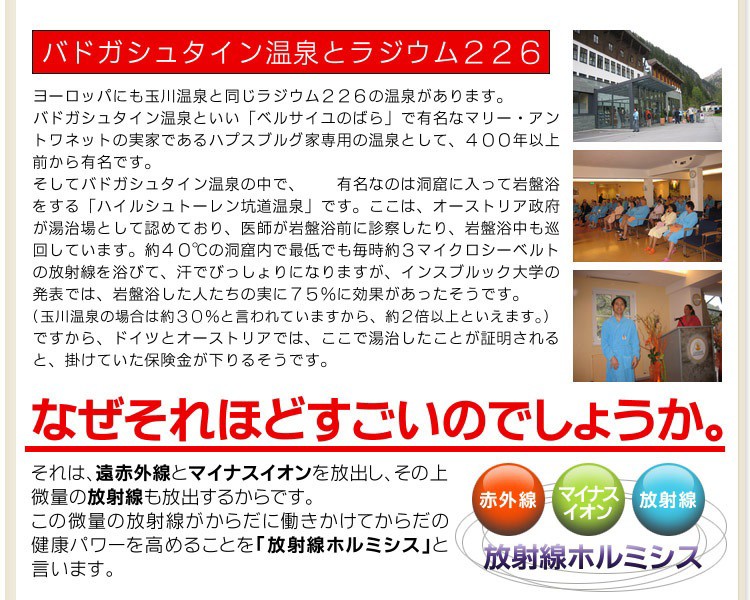 楽天市場】通常1箱とお風呂専用のセット（バドガシュタイン鉱石