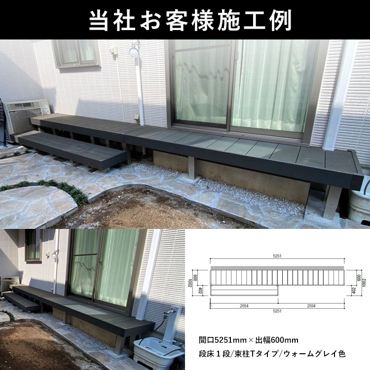 ウッドデッキ 人工木 カスタムセット DIY ガーデンデッキ YKK リ ウッドデッキ 人工木 カスタムセット DIY ガーデンデッキ YKK リ