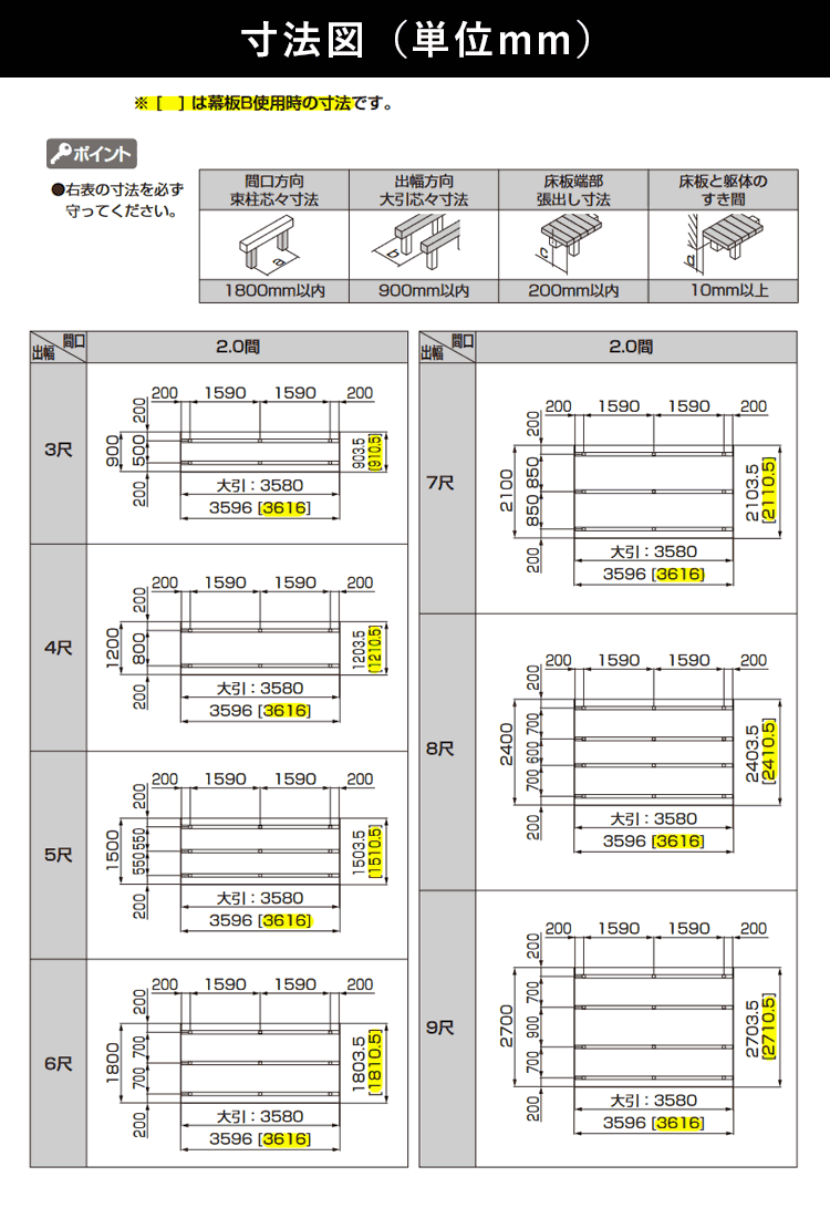 2.0間_寸法図(単位:mm)