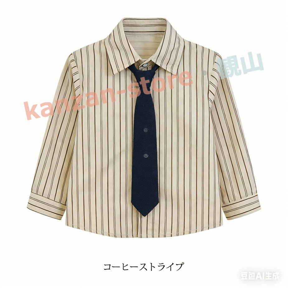 男の子 ワイシャツ キッズ カッターシャツ 子供 シャツ 長袖シャツ