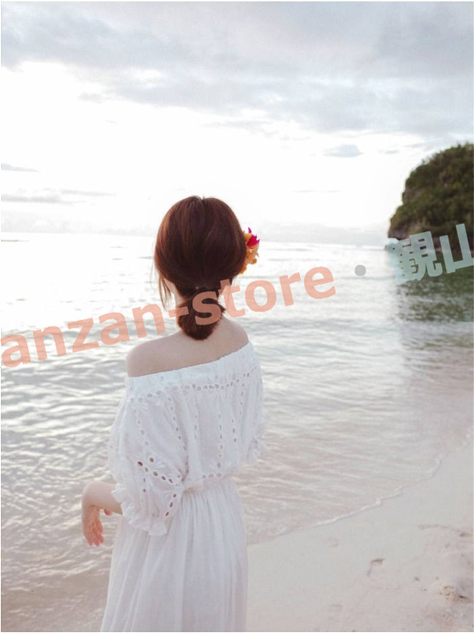 白ワンピース レディース マキシワンピース/成人式 同窓会 パーティー