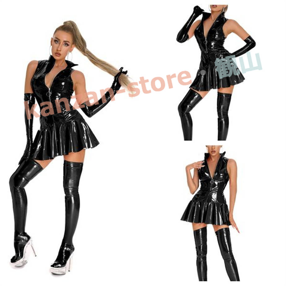 ボンテージ コスチューム ワンピース キャットスーツ レディース