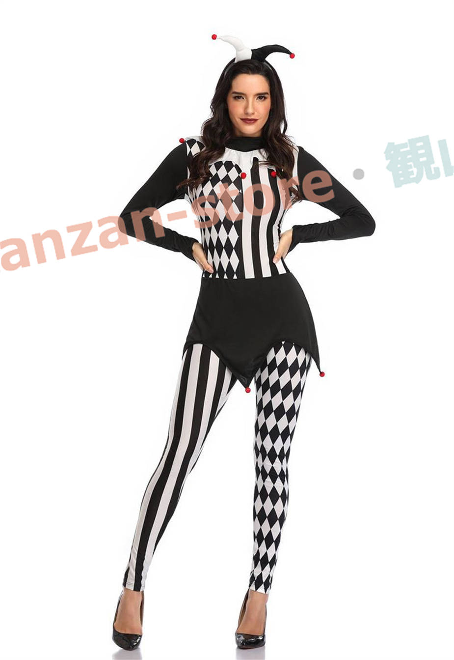 ハロウィンコスチューム*衣装*ピエロ*チャーリーおじさん 楽天市場】ハロウィン ピエロ ハロウィン衣装 ピエロ joker 4点