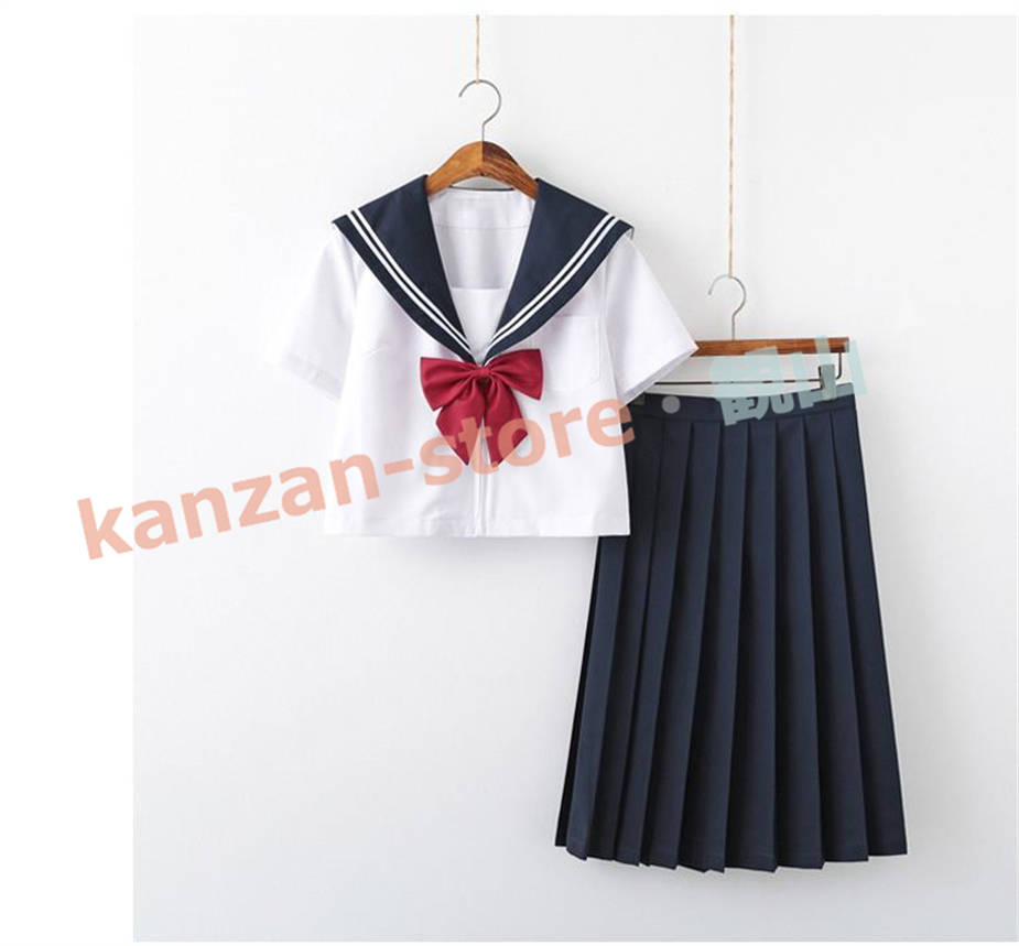 【コスプレセーラー服上下】MICHEL 学生服上下大きいサイズ180B 楽天市場】セーラー服 3点セット【上着+スカート+蝶結び】ハロウィン