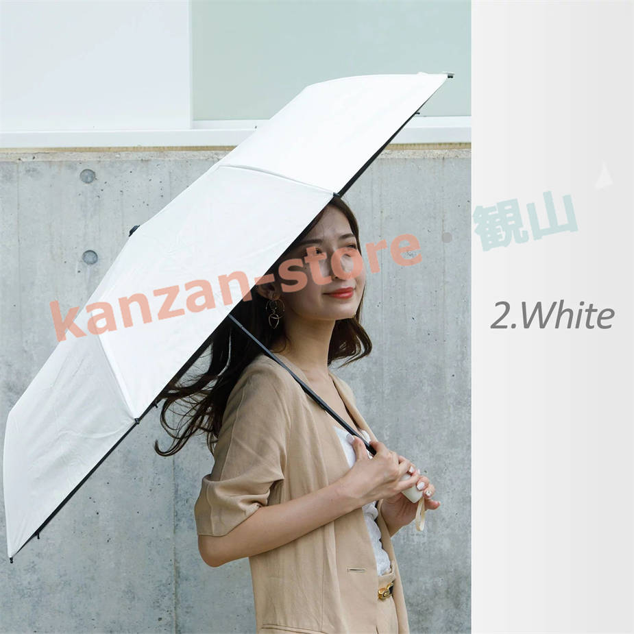 折り畳み傘 くすみカラー 折りたたみ傘 レディース おしゃれ 傘 大きい 日傘 完全遮光 UVカット...