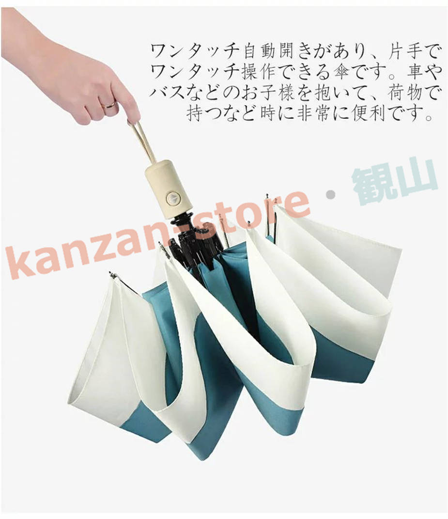 しろまるshop しろまるパン屋さん折りたたみ傘