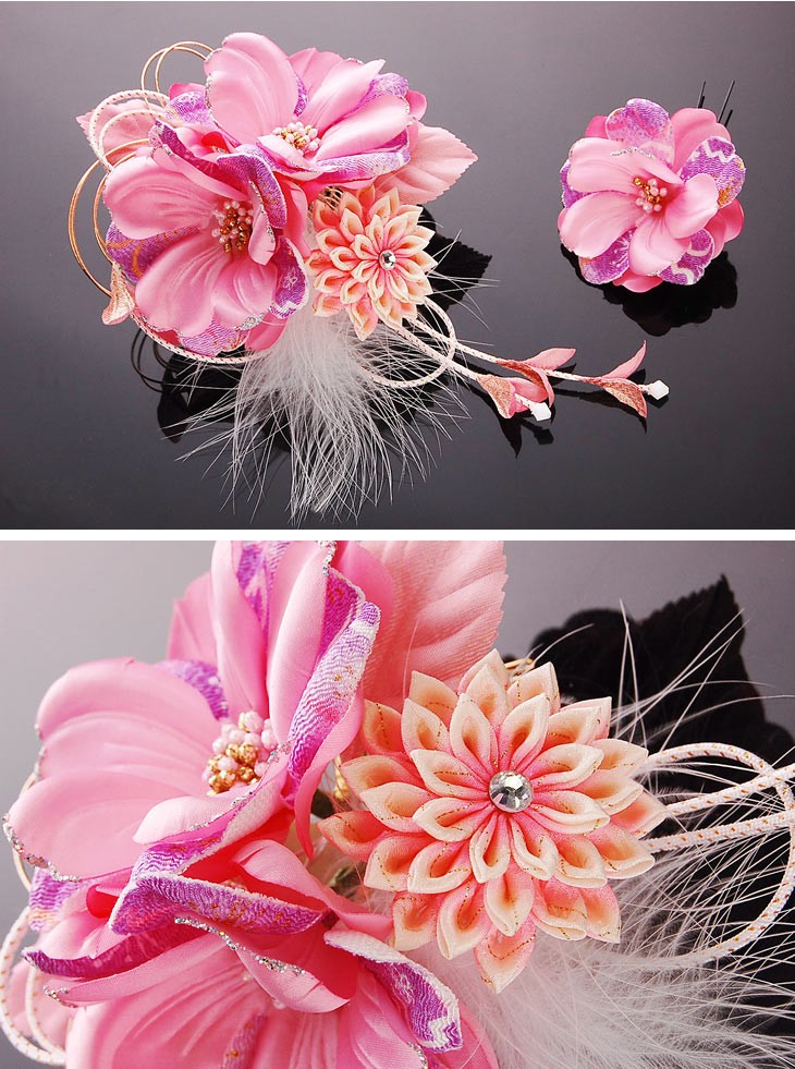 つまみ付ハナミズキ髪飾り p かんざし2点セット ピンク 桃色 ハナミズキ 成人式 振袖 髪飾り 卒業式 袴 髪飾り 結婚式 和服 和装 着物 浴衣 p 成人式七五三かんざし 髪飾り本舗 通販 Yahoo ショッピング