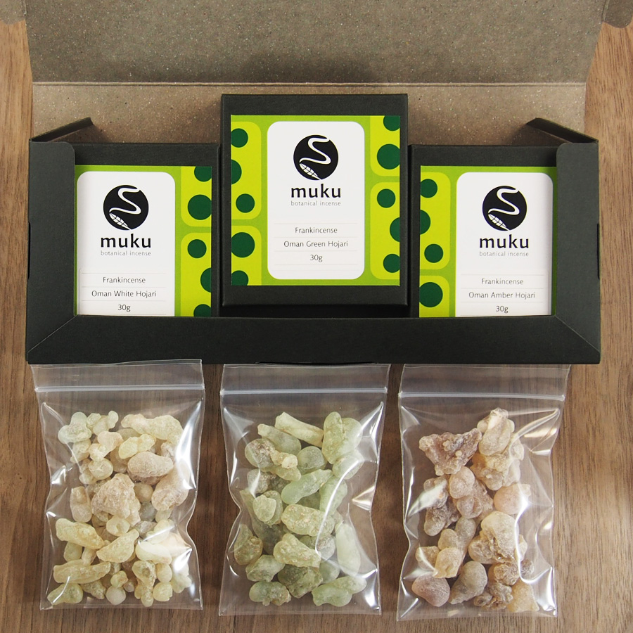フランキンセンス オマーン産 ホジャリ 乳香 アソートセット muku