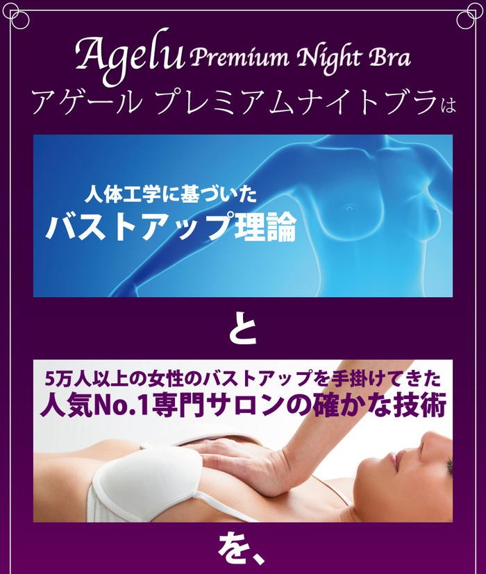 ブラ レディースインナー ブラジャー Agelu Premium Night Bra ナイトブラ 夜用ブラ 育乳ブラ ノンワイヤーブラ 寝る時ブラ Bust5 Libera Style 通販 Yahoo ショッピング