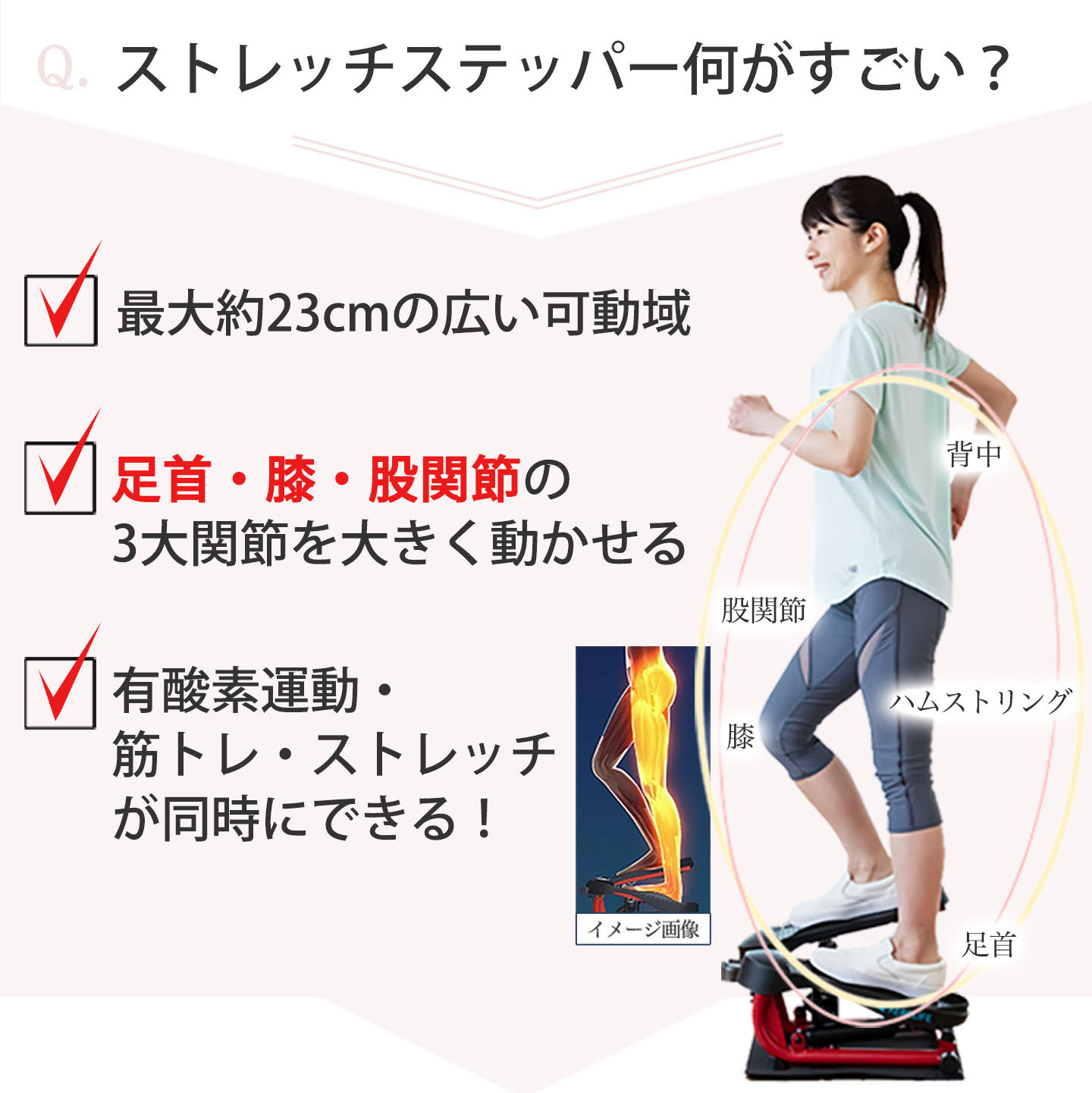 ストレッチステッパーは何がすごいの？