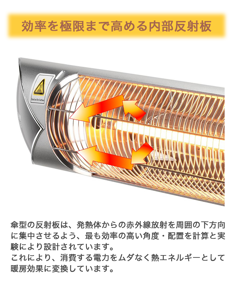 Chrester（クレスター） 防水ヒーター ペガサスヒーター HEAT-A-101